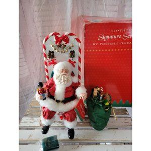 Clothtique Santa chair department 1995 signature series bag